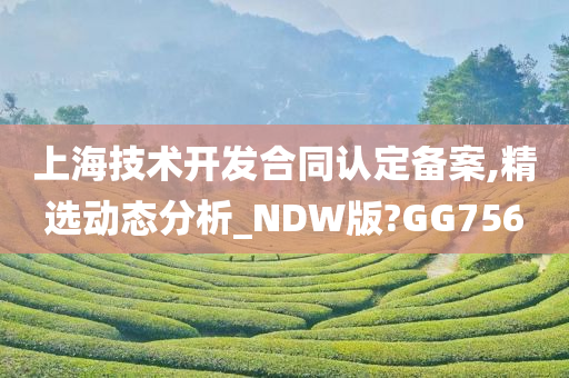 上海技术开发合同认定备案,精选动态分析_NDW版?GG756