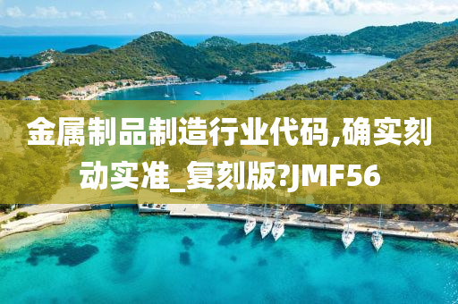 金属制品制造行业代码,确实刻动实准_复刻版?JMF56