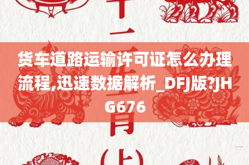 货车道路运输许可证怎么办理流程,迅速数据解析_DFJ版?JHG676