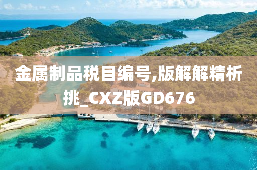 金属制品税目编号,版解解精析挑_CXZ版GD676