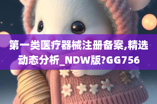 第一类医疗器械注册备案,精选动态分析_NDW版?GG756