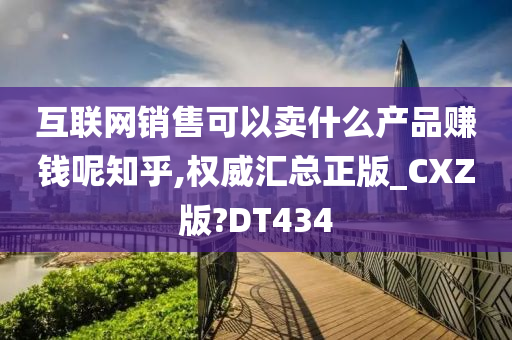 互联网销售可以卖什么产品赚钱呢知乎,权威汇总正版_CXZ版?DT434