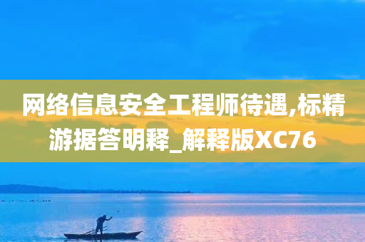 网络信息安全工程师待遇,标精游据答明释_解释版XC76