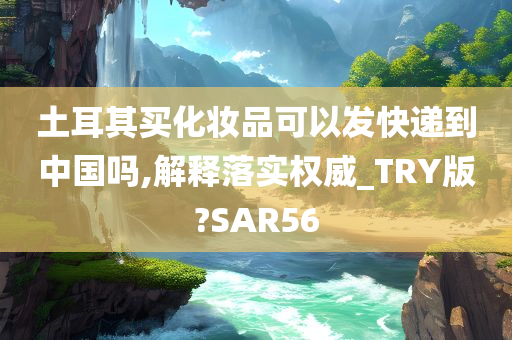 土耳其买化妆品可以发快递到中国吗,解释落实权威_TRY版?SAR56