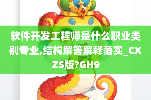 软件开发工程师是什么职业类别专业,结构解答解释落实_CXZS版?GH9