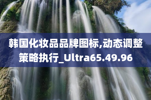 韩国化妆品品牌图标,动态调整策略执行_Ultra65.49.96