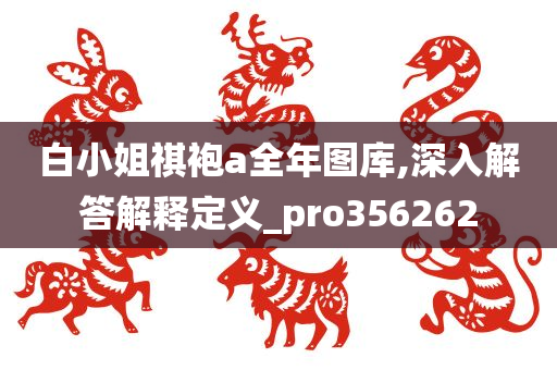 白小姐祺袍a全年图库,深入解答解释定义_pro356262