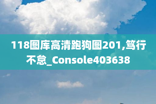 118图库高清跑狗图201,笃行不怠_Console403638