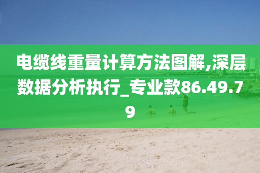 电缆线重量计算方法图解,深层数据分析执行_专业款86.49.79