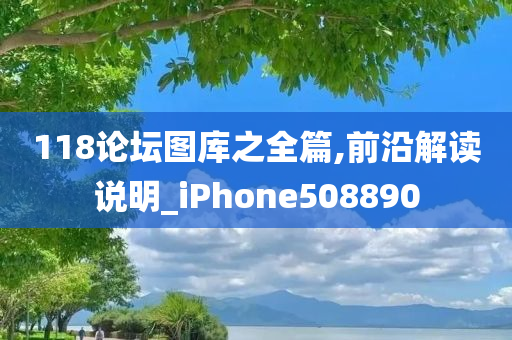 118论坛图库之全篇,前沿解读说明_iPhone508890