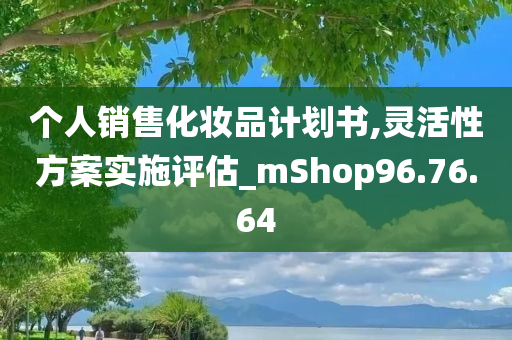 个人销售化妆品计划书,灵活性方案实施评估_mShop96.76.64