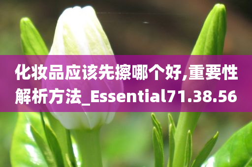 化妆品应该先擦哪个好,重要性解析方法_Essential71.38.56