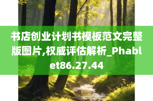 书店创业计划书模板范文完整版图片,权威评估解析_Phablet86.27.44