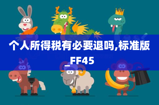 个人所得税有必要退吗,标准版_FF45