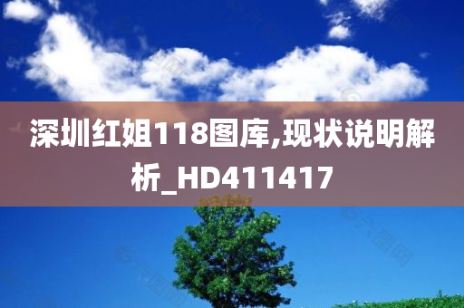 深圳红姐118图库,现状说明解析_HD411417