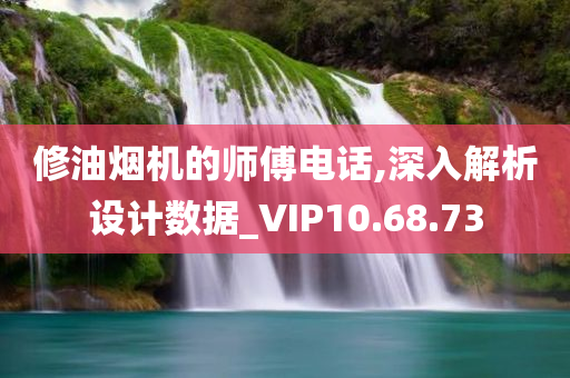 修油烟机的师傅电话,深入解析设计数据_VIP10.68.73