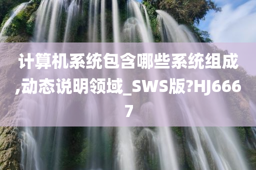 计算机系统包含哪些系统组成,动态说明领域_SWS版?HJ6667