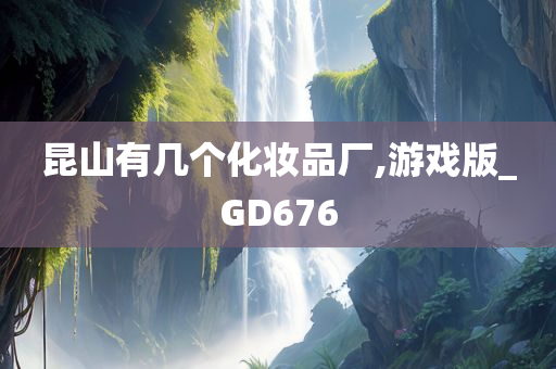 昆山有几个化妆品厂,游戏版_GD676