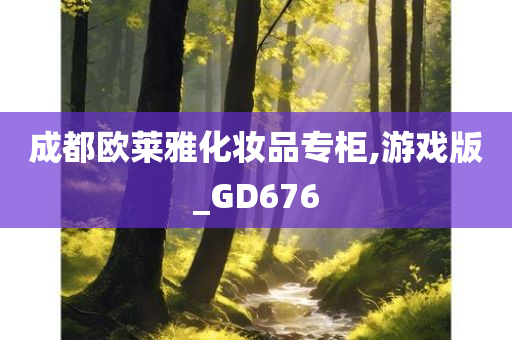 成都欧莱雅化妆品专柜,游戏版_GD676