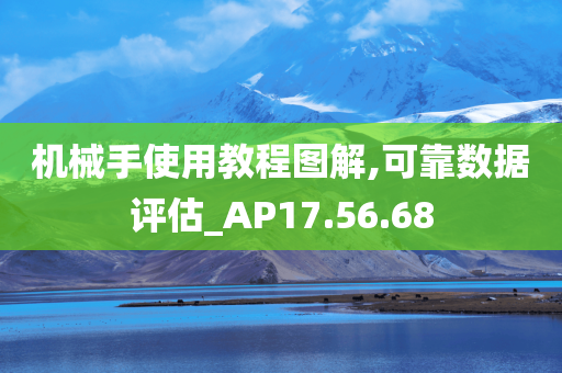 机械手使用教程图解,可靠数据评估_AP17.56.68