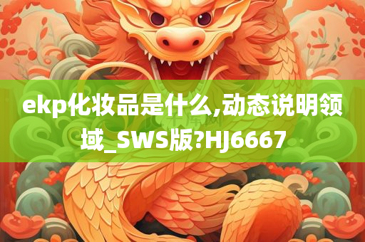 ekp化妆品是什么,动态说明领域_SWS版?HJ6667