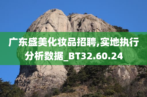 广东盛美化妆品招聘,实地执行分析数据_BT32.60.24