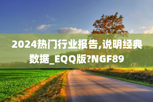 2024热门行业报告,说明经典数据_EQQ版?NGF89