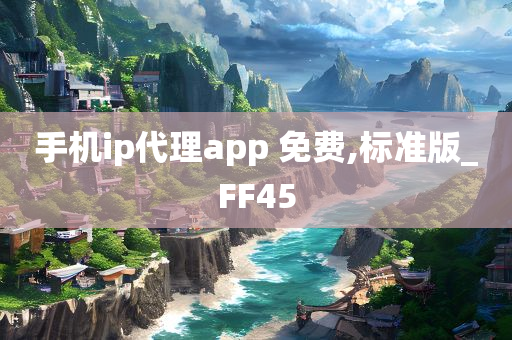 手机ip代理app 免费,标准版_FF45