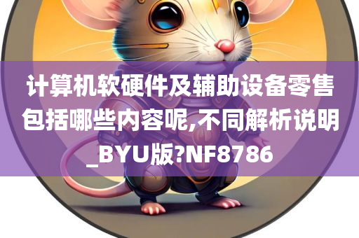 计算机软硬件及辅助设备零售包括哪些内容呢,不同解析说明_BYU版?NF8786