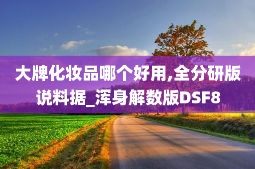 大牌化妆品哪个好用,全分研版说料据_浑身解数版DSF8