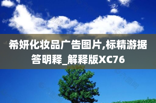 希妍化妆品广告图片,标精游据答明释_解释版XC76