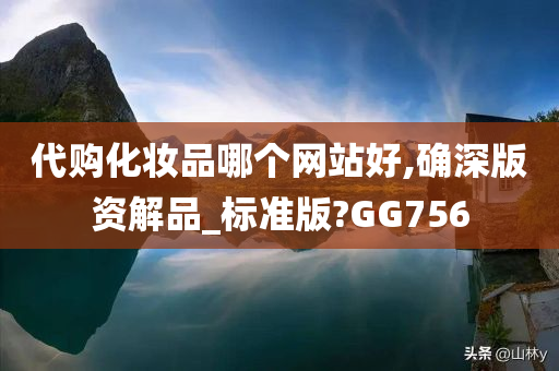 代购化妆品哪个网站好,确深版资解品_标准版?GG756