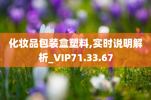 化妆品包装盒塑料,实时说明解析_VIP71.33.67