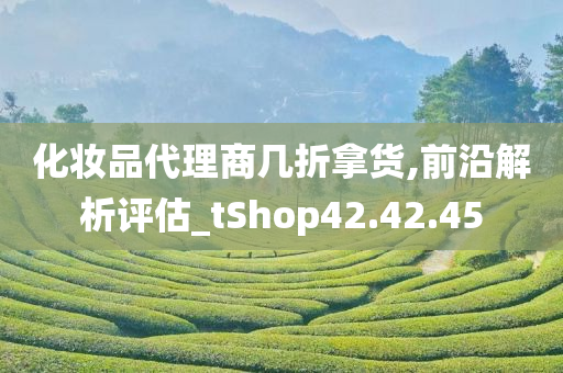 化妆品代理商几折拿货,前沿解析评估_tShop42.42.45