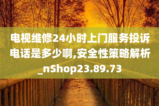 电视维修24小时上门服务投诉电话是多少啊,安全性策略解析_nShop23.89.73