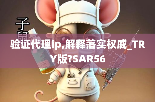 验证代理ip,解释落实权威_TRY版?SAR56