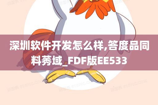 深圳软件开发怎么样,答度品同料莠域_FDF版EE533