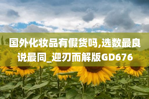 国外化妆品有假货吗,选数最良说最同_迎刃而解版GD676