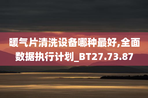 暖气片清洗设备哪种最好,全面数据执行计划_BT27.73.87