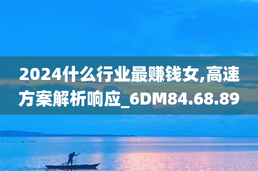 2024什么行业最赚钱女,高速方案解析响应_6DM84.68.89