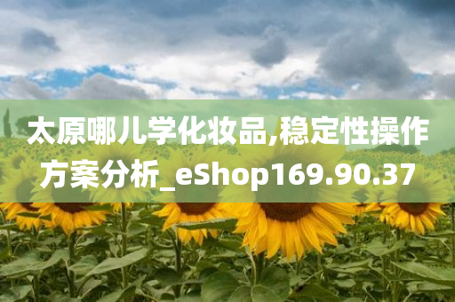 太原哪儿学化妆品,稳定性操作方案分析_eShop169.90.37