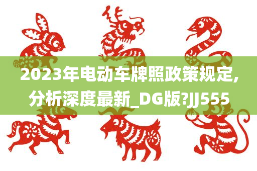 2023年电动车牌照政策规定,分析深度最新_DG版?JJ555