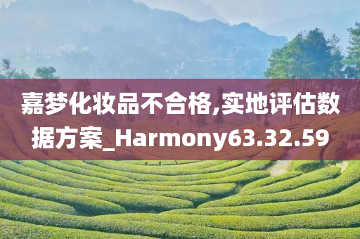 嘉梦化妆品不合格,实地评估数据方案_Harmony63.32.59