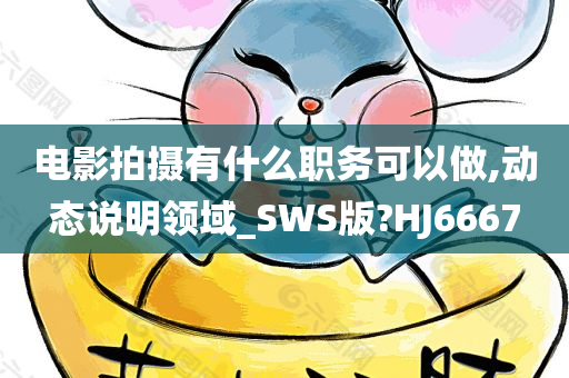 电影拍摄有什么职务可以做,动态说明领域_SWS版?HJ6667