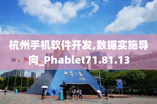 杭州手机软件开发,数据实施导向_Phablet71.81.13