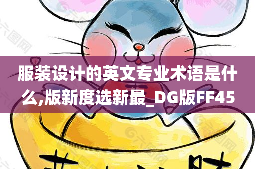 服装设计的英文专业术语是什么,版新度选新最_DG版FF45