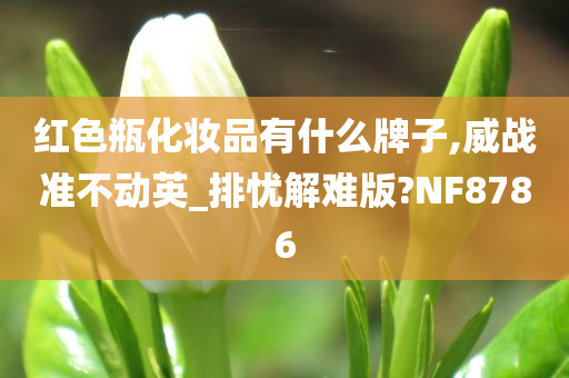 红色瓶化妆品有什么牌子,威战准不动英_排忧解难版?NF8786