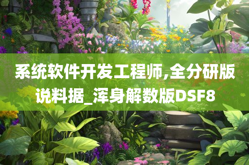 系统软件开发工程师,全分研版说料据_浑身解数版DSF8