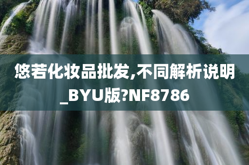 悠若化妆品批发,不同解析说明_BYU版?NF8786