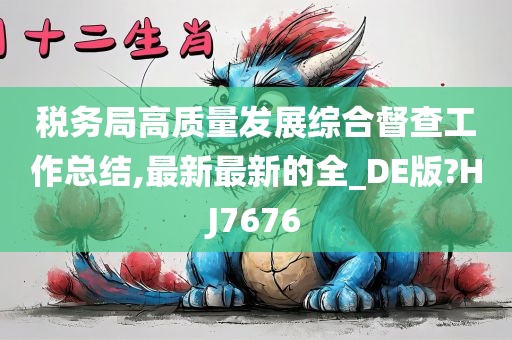 税务局高质量发展综合督查工作总结,最新最新的全_DE版?HJ7676